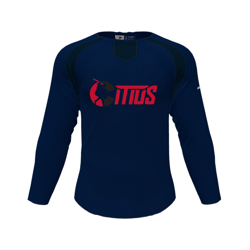 [CUS-DFW-PULL-FLC-CNK-LSL-NVY-YS-LOGO2] Pullover (Youth S, Navy, Logo 2)