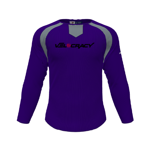 [CUS-DFW-PULL-FLC-CNK-LSL-PUR-YS-LOGO3] Pullover (Youth S, Purple, Logo 3)