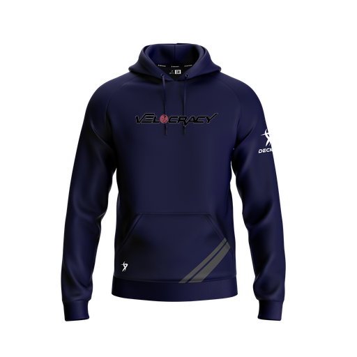 [FOLHSMNV-YXS-LOGO3] Decker Summit Hoodie (Youth XS, Navy, Logo 3)