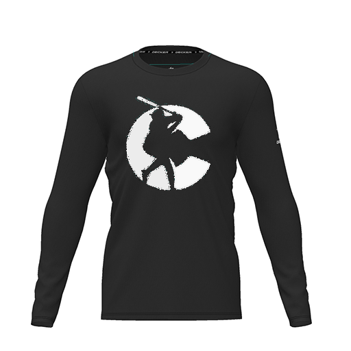 [FTLCDFBK-YXS-LOGO1] Dri Fit Performance T-Shirt (Youth XS, Black, Logo 1, Long Sleeve)