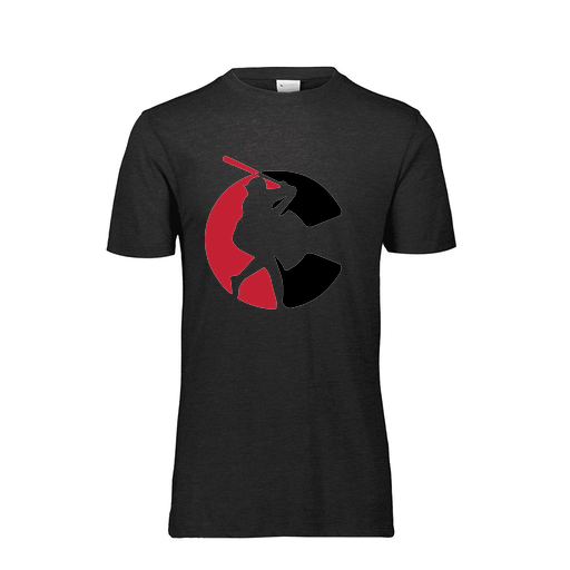 [FTSCUBBK-AS-LOGO1] Decker Men's Tri-Blend T-Shirt - Short Sleeve (Adult S, Black, Logo 1)