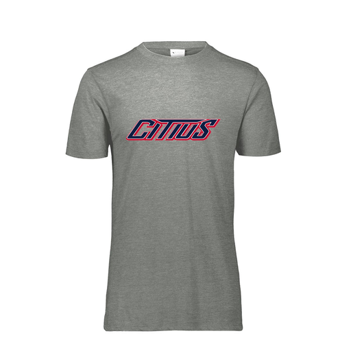 [3066.013.S-LOGO3] Youth Ultra-blend T-Shirt (Youth S, Gray, Logo 3)