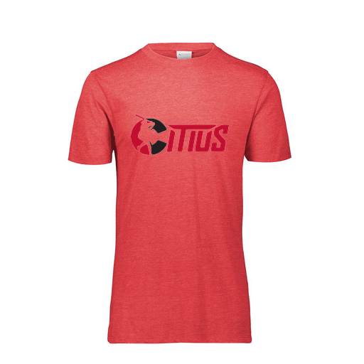 [3066.V96.S-LOGO2] Youth Ultra-blend T-Shirt (Youth S, Red, Logo 2)