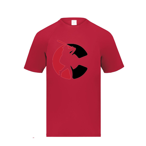 [2791.083.S-LOGO1] Youth Smooth Sport T-Shirt (Youth S, Red, Logo 1)