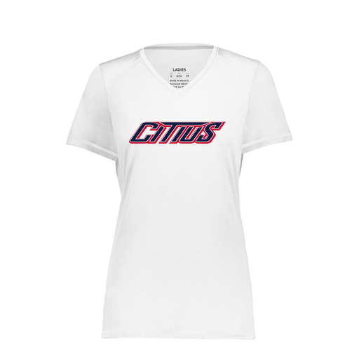 [6844.005.XS-LOGO3] Women's SoftTouch Short Sleeve (Female Adult XS, White, Logo 3)
