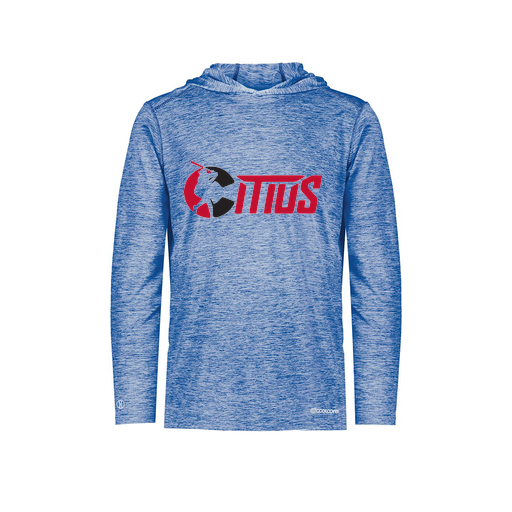 [FOLHCGRY-AS-LOGO2] Decker Men's Charge Hoodie (Adult S, Royal, Logo 2)