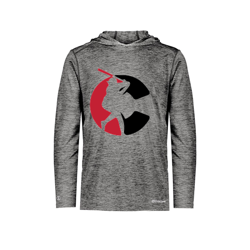 [FOLHCGBK-YS-LOGO1] Decker Youth Charge Hoodie (Youth S, Black, Logo 1)