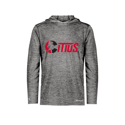 [FOLHCGBK-YS-LOGO2] Decker Youth Charge Hoodie (Youth S, Black, Logo 2)