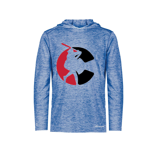 [FOLHCGRY-YS-LOGO1] Decker Youth Charge Hoodie (Youth S, Royal, Logo 1)