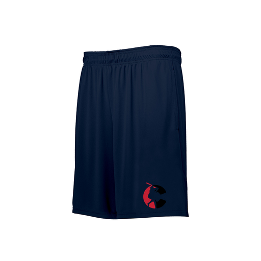[229511.065.XS-LOGO1] Decker Men's Swift Short (Adult XS, Navy, Logo 1)