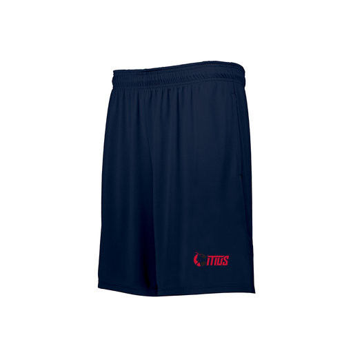 [229511.065.XS-LOGO2] Decker Men's Swift Short (Adult XS, Navy, Logo 2)