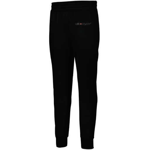 [5566.080.XS-LOGO3] Men's PERFORMANCE FLEECE JOGGER (Adult XS, Black, Logo 3)
