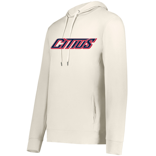 [222598.907.S-LOGO3] Men's Ventura Thin Knit Hoodie (Adult S, White, Logo 3)