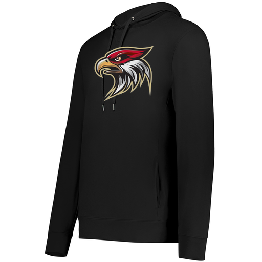 [222698.080.S-LOGO1] YOUTH VENTURA THIN KNIT HOODIE (Youth S, Black, Logo 1)