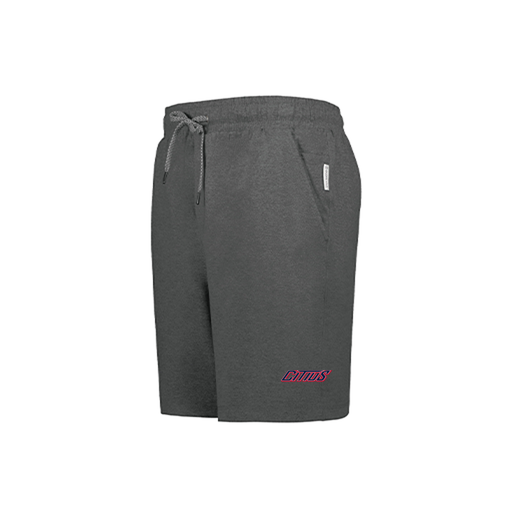 [223604.E83.S-LOGO3] YOUTH Ventura Soft Knit SHORTS (Youth S, Gray, Logo 3)