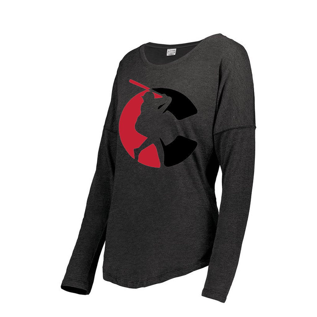 Decker Women's Tri-Blend T-Shirt - Long Sleeve